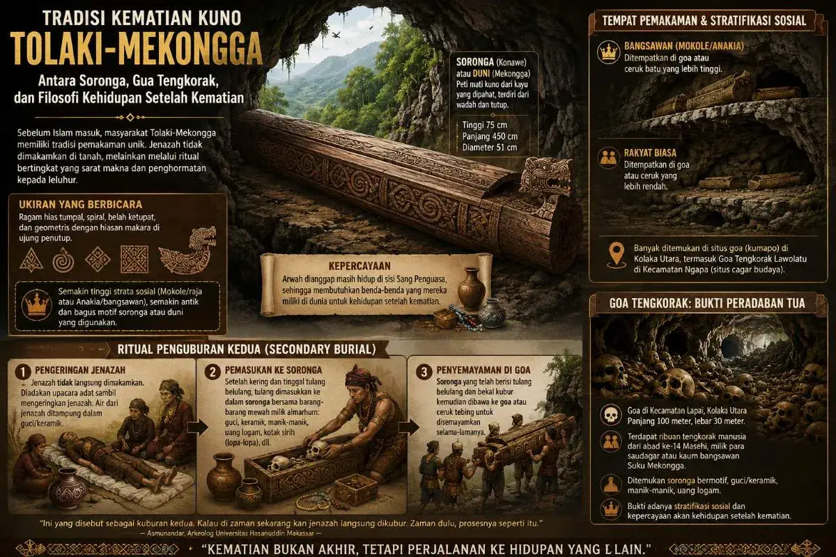 Mengupas Ritual Kematian Suku Tolaki-Mekongga dari Zaman Pra-Islam Hingga Kini