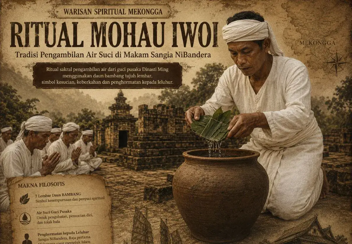Mengupas Ritual Mohau Iwoi: Tradisi Pengambilan Air Suci di Makam Sangia NiBandera